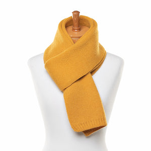 THSS2509: Mustard: Knitted Scarf