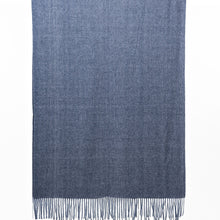 Load image into Gallery viewer, THSS2562: Slate Blue Grey: Luxe Plain Scarf
