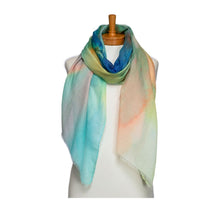 Load image into Gallery viewer, THSS2725: Multicolour: Abstract Artwork Scarf - J'adore Gifts 
