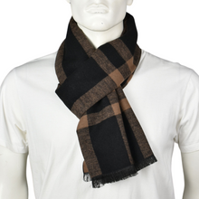 Load image into Gallery viewer, THSS2761: Camel: Reversible Plaid Check Scarf
