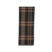 Load image into Gallery viewer, THSS2761: Camel: Reversible Plaid Check Scarf
