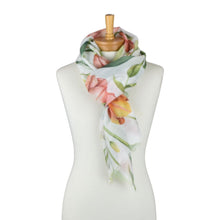 Load image into Gallery viewer, THSS2803: Multicolour: Tulip Garden Scarf
