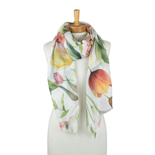 Load image into Gallery viewer, THSS2803: Multicolour: Tulip Garden Scarf
