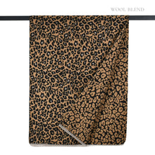 Load image into Gallery viewer, THSS2840: Tan: Reversible Leopard Luxe Scarf
