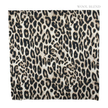 Load image into Gallery viewer, THSS2862: Beige: Lux Leopard Scarf
