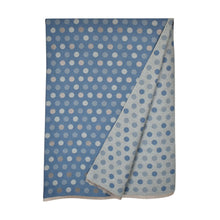 Load image into Gallery viewer, THSS2863: Blue: Reversible Multi Polka Dots Scarf
