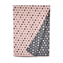 Load image into Gallery viewer, THSS2865: Pink: Reversible Multi Polka Dots Scarf
