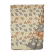 Load image into Gallery viewer, THSS2879: Brown: Reversible Multi Gingko Scarf
