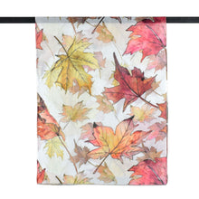 Load image into Gallery viewer, THSS2887: Brown: Autumn Maple Leaf Scarf
