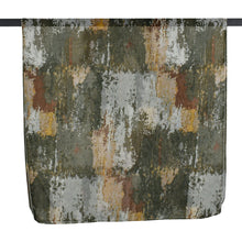 Load image into Gallery viewer, THSS2894: Green Brown: Abstract Brushstroke Scarf
