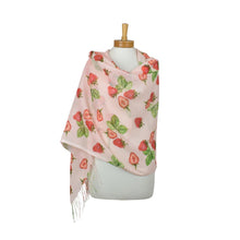 Load image into Gallery viewer, THSS2902: Pink: Strawberry Scarf
