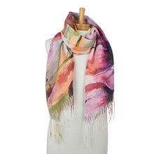 Load image into Gallery viewer, THSS2903: Pink: Tulip Garden Scarf
