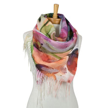 Load image into Gallery viewer, THSS2903: Pink: Tulip Garden Scarf
