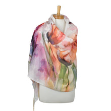 Load image into Gallery viewer, THSS2903: Pink: Tulip Garden Scarf
