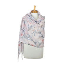 Load image into Gallery viewer, THSS2907: Blush: Magnolia Blossoms Scarf
