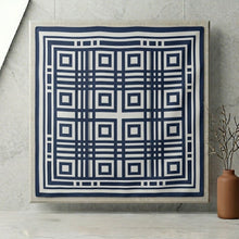 Load image into Gallery viewer, THSS2919: Black: Geometric Square Scarf
