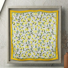 Load image into Gallery viewer, THSS2923: Yellow: Limoncello Square Scarf
