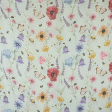 Load image into Gallery viewer, THSS2962: Mint: Butterflies, Bees, Flowers Scarf
