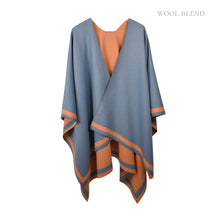 Load image into Gallery viewer, THSW1030: Burnt Orange: Reversible Border Wrap

